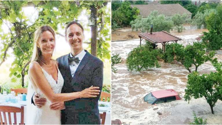 Κακοκαιρία Daniel: Αυτό είναι το νιόπαντρο ζευγάρι των Αυστριακών που αγνοείται στο Πήλιο