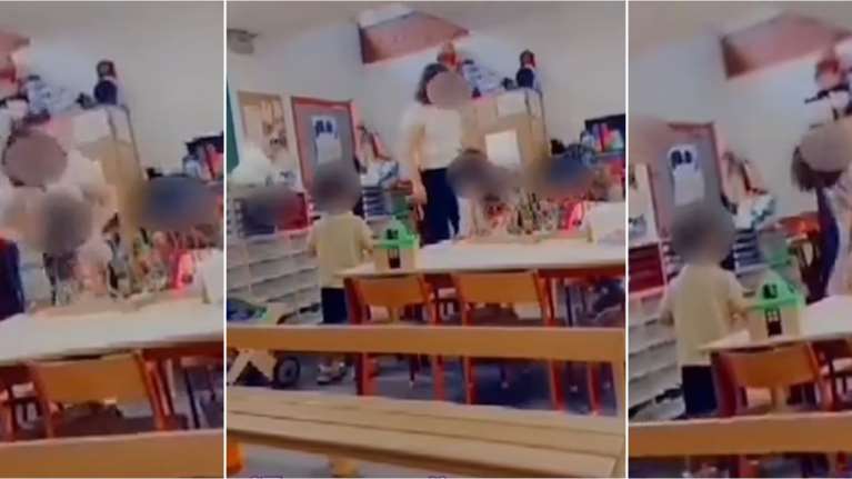 Κατακραυγή για νηπιαγωγό: Xτυπάει τρίχρονο κοριτσάκι και το ψεκάζει στο πρόσωπο με άγνωστο υγρό στη Γαλλία [βίντεο]