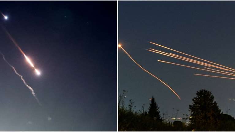 &quot;Αληθινή Υπόσχεση&quot;: Εκατοντάδες drone και πύραυλοι σφυροκόπησαν το Ισραήλ - Αλλεπάλληλες αναχαιτίσεις