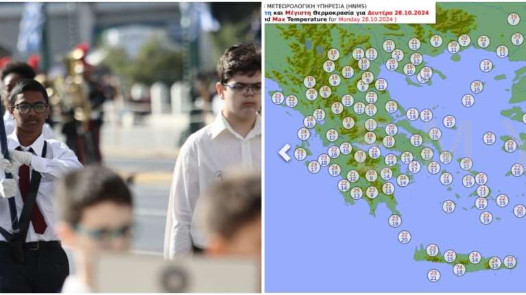 Τι καιρό θα έχουμε το τριήμερο της 28ης Οκτωβρίου - Η πρόγνωση των μετεωρολόγων για τις επόμενες ημέρες