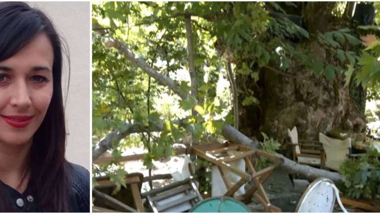 Θλίψη στην Καρδίτσα για τη Γεωργία: Αυτή είναι η 44χρονη μητέρα που καταπλακώθηκε από πλάτανο