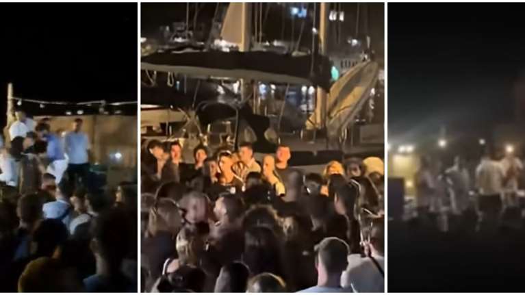 Αμοργός: Ένταση σε πανηγύρι - &quot;Λευτεριά στην Παλαιστίνη&quot; φώναζαν νεαροί - Διακόπηκε η εκδήλωση [βίντεο]