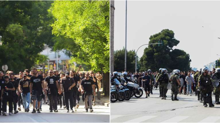 Θεσσαλονίκη: &quot;Αστακός&quot; η πόλη για το ντέρμπι με τον Άρη – Πορεία και συγκέντρωση των οπαδών του ΠΑΟΚ παρά την απαγόρευση