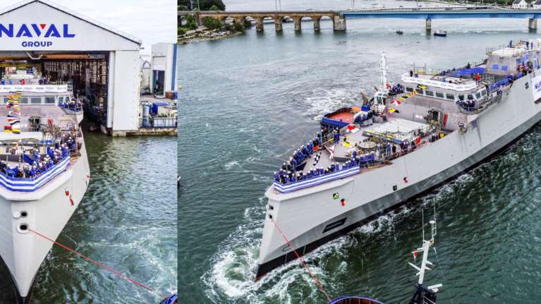 Τέταρτη Belharra ανακοίνωσε ο Δένδιας: Καθελκύθηκε η φρεγάτα &quot;Νέαρχος&quot; [βίντεο]