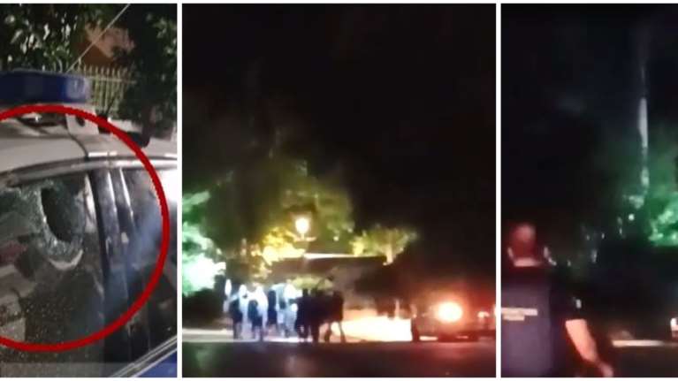 Βίντεο ντοκουμέντο: Ρομά επιτέθηκαν σε περιπολικό – Το εγκατέλειψαν οι αστυνομικοί, ολόκληρη επιχείρηση για να το πάρουν πίσω