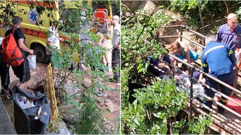 Τραγωδία στη Νέδα: Νεκρός ο 4χρονος που έπεσε με τον πατέρα του σε χαράδρα