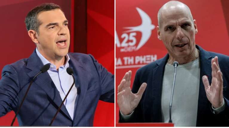 Ο Αλέξης Τσίπρας καλεί Βαρουφάκη και ΚΚΕ να δώσουν ψήφο ανοχής σε κυβέρνηση ΣΥΡΙΖΑ- ΠΑΣΟΚ- &quot;Ένα μεγάλο όχι&quot; του απαντά ο Βαρουφάκης