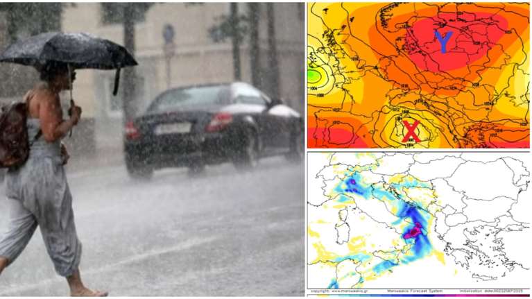 Μαρουσάκης: Τι είναι ο &quot;Εμποδιστής Ρεξ&quot; που φέρνει την πρώτη κακοκαιρία του φθινοπώρου με επικίνδυνες συνθήκες