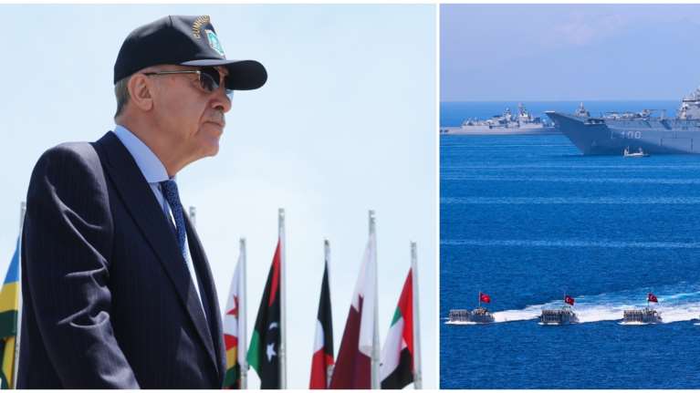 Ερντογάν στην άσκηση EFES2024: Καμία χώρα δεν αποτελεί στόχο - Δεν έχουμε βλέψεις στα δικαιώματα γης και κυριαρχίας