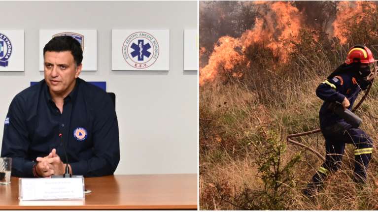 Ο Βασίλης Κικίλιας εξηγεί γιατί ξέφυγε και η φωτιά στο Ξυλόκαστρο- Φταίει το ανάγλυφο του εδάφους και οι άνεμοι