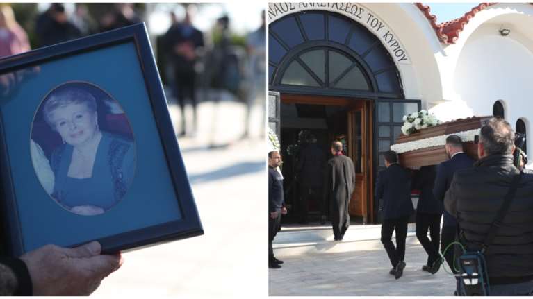 Βέφα Αλεξιάδου: Τελευταίο αντίο στην εθνική μαγείρισσα- Παρόντες 30 φίλοι και συγγενείς όλοι κι όλοι, κανείς &quot;επώνυμος&quot; [εικόνες]