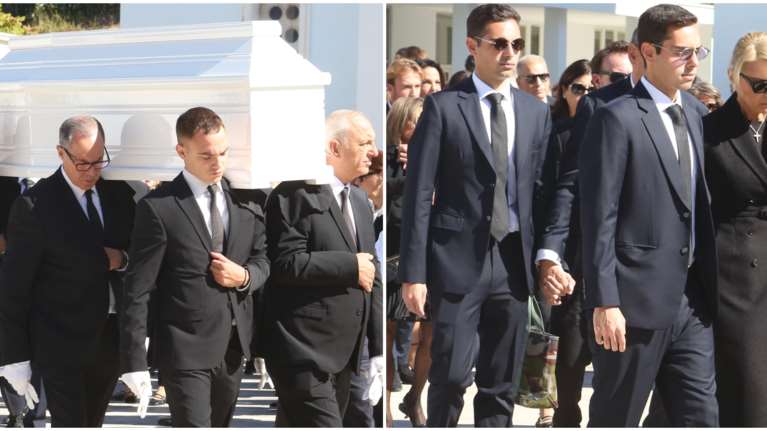 Μαρίσσα Λαιμού: Με λευκό φέρετρο η κηδεία στο Α&#39; Νεκροταφείο - Συντετριμμένοι οι γονείς και οι συγγενείς [εικόνες]