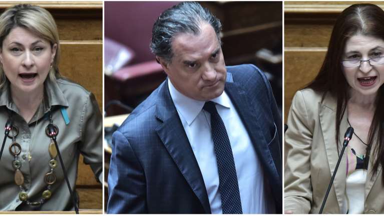 &quot;Κυνήγι&quot; σε βουλευτές της ΝΔ σε ναούς για τον γάμο των ομοφύλων: Επιθέσεις σε Αλεξοπούλου, Δεληκάρη, Άδωνι