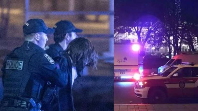 Κεμπέκ Καναδά - Επίθεση με μαχαίρι: Δύο νεκροί και τουλάχιστον 5 τραυματίες - Εικόνες από τη σύλληψη του δράστη