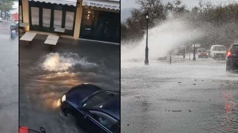 Κακοκαιρία Αθηνά: Πλημμύρισαν οι δρόμοι στην Κέρκυρα - Πού θα χτυπήσει τις επόμενες ώρες [εικόνες - βίντεο]