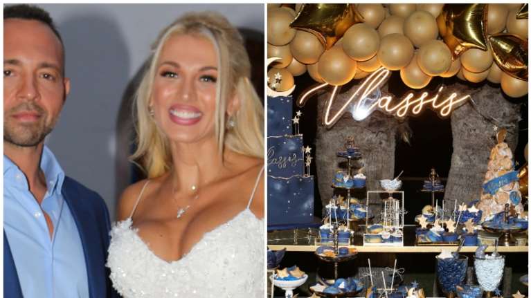 Ολοι οι λαμπεροί καλεσμένοι στη βάφτιση του γιου της Σπυροπούλου - Τα δύο εντυπωσιακά look που επέλεξε