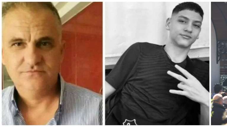 Θρήνος στο Κορδελιό: Κηδεύτηκε ο 54χρονος αστυνομικός μαζί με τον 15χρονο γιο του [εικόνες]