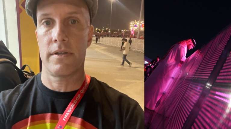 Μουντιάλ 2022: Αμερικανός δημοσιογράφος συνελήφθη για ένα μπλουζάκι- Είχε το &quot;ουράνιο τόξο&quot; [Εικόνα]
