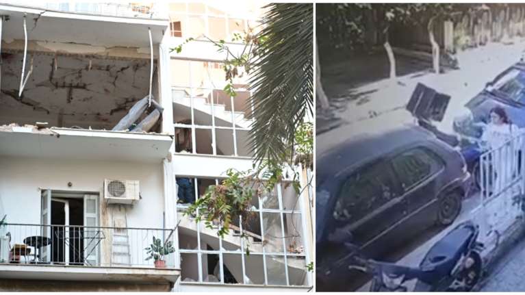 Βίντεο από την έκρηξη στους Αμπελόκηπους: Βρέθηκαν δύο όπλα - Αυτοσχέδια βόμβα στο διαμέρισμα