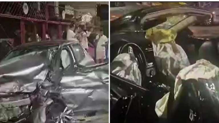 Πάτρα: Πώς έγινε το σοκαριστικό τροχαίο με την κάμπριο Jaguar - Νεκρός ο παππούς και το 3χρονο εγγόνι του [βίντεο]