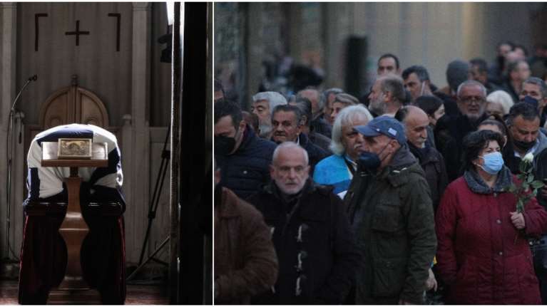 Κηδεία τέως βασιλιά: Ουρές για το λαϊκό προσκύνημα στο παρεκκλήσι της Μητρόπολης [εικόνες - βίντεο]
