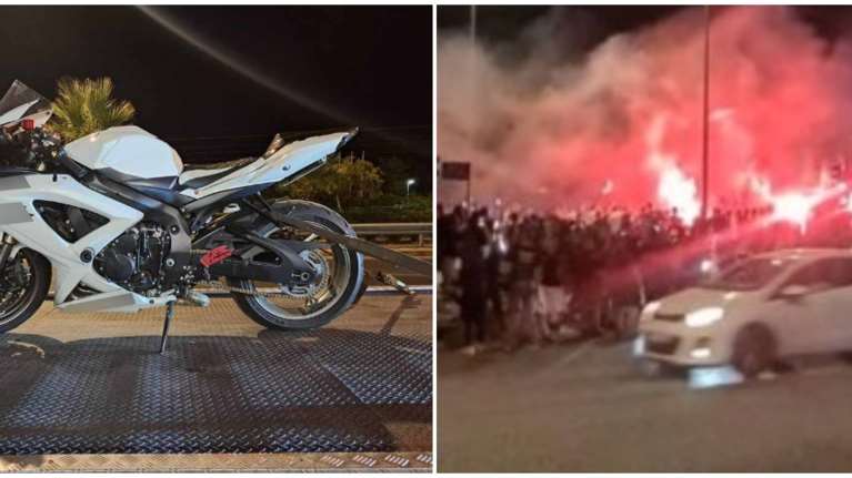 Ρόδα, τσάντα και... κοπάνα στη Βάρκιζα: Συνελήφθη ο &quot;αρχικοντράκιας&quot; με τη λευκή μηχανή [εικόνες - βίντεο]