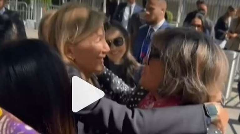 Η Μαρέβα Μητσοτάκη παρούσα σε &quot;επεισόδιο&quot; που είχε η Αμανπούρ με Αφγανό στον ΟΗΕ - Ο εγκάρδιος διάλογος των δύο κυριών