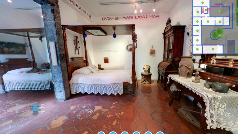 Εκπληκτικές εικόνες από το σπίτι της Φρίντα Κάλο σε μια virtual ξενάγηση