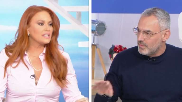 Σίσσυ Χρηστίδου - Νίκος Συρίγος: Κόντρα &quot;στον αέρα&quot; - &quot;Μειώνεις την εκπομπή&quot; [βίντεο]