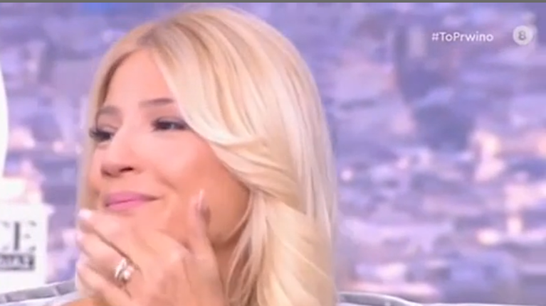 Φαίη Σκορδά: Έβαλε τα κλάματα on air - Πώς ο Θεοχάρης Ιωαννίδης την έκανε να κλάψει  [βίντεο]