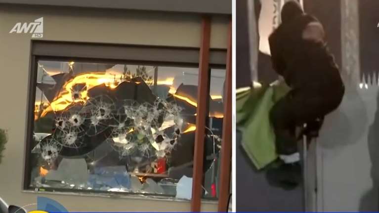 Ο Ρουβίκωνας επιτέθηκε με βαριοπούλες σε... λάθος εταιρεία - Νόμιζαν ότι είναι η "Βιολάντα"