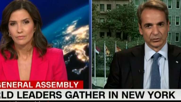 Μητσοτάκης στο CNN: &quot;Είναι γελοίο να μας κατηγορεί η Τουρκία για το μεταναστευτικό - Είναι fake news&quot; [Βίντεο]