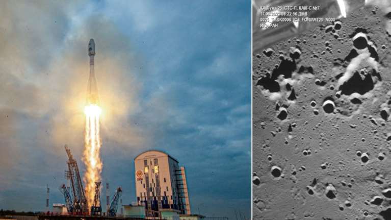 Ρωσία: Συνετρίβη στη Σελήνη το διαστημόπλοιο Luna-25