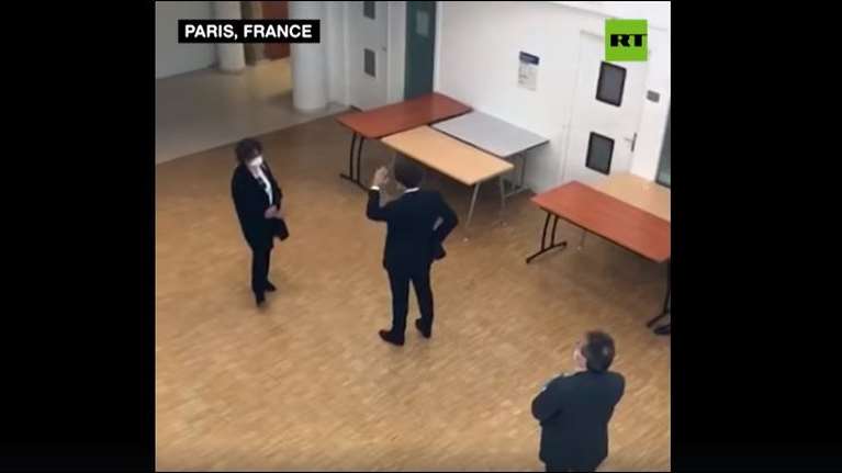 Γαλλία: Σάλος με τον Μακρόν που επιπλήττει εξαντλημένη νοσοκόμα - Νέο διάγγελμα απόψε [Βίντεο]