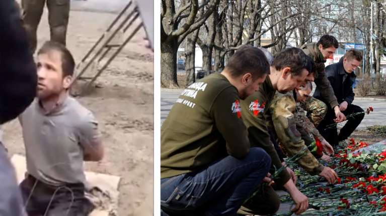 Οι Ρώσοι δημοσίευσαν βίντεο με τη στιγμή της σύλληψης υπόπτου για το μακελειό στη Μόσχα: &quot;Μου έταξαν ρούβλια&quot; λέει και τρέμει