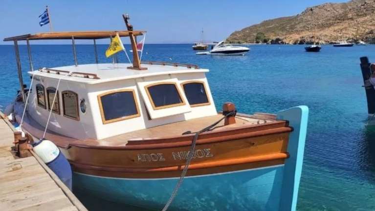 Ο δήμος Χάλκης απέκτησε ηλεκτροκίνητο καΐκι [εικόνες]