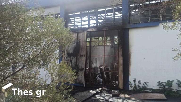 Με εγκαύματα στο νοσοκομείο ένα άτομο από τη φωτιά στο Καλοχώρι