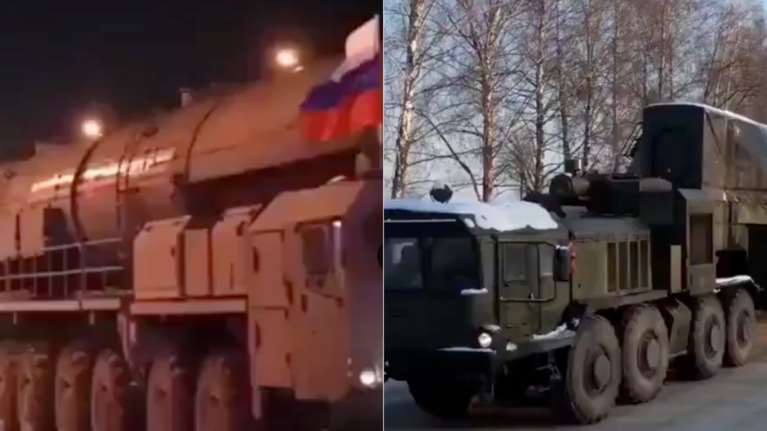 Επίδειξη δύναμης από τον Πούτιν: Στη δημοσιότητα βίντεο από τη μεταφορά πυραύλων Oreshnik στη Λευκορωσία