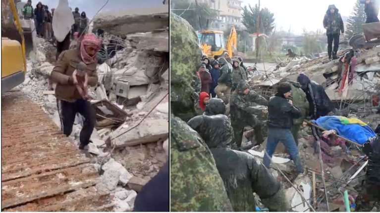 Θαύμα στα ερείπια της Συρίας: Ζωντανό νεογέννητο βρέφος - Είχε ακόμη τον ομφάλιο λώρο με τη νεκρή μητέρα του