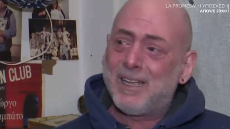 Γιώργος Λαμπάτος: &quot;Ανυπομονώ να ανέβω ξανά στο σανίδι&quot;, λέει με δάκρυα στα μάτια ο ηθοποιός [βίντεο]