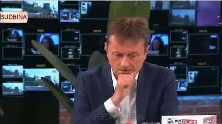 &quot;Πάγωσε&quot; η Σερβία: Η στιγμή που υπουργός υπέστη εγκεφαλικό ενώ έδινε live τηλεοπτική συνέντευξη [βίντεο]