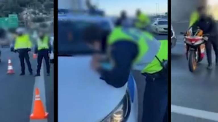 Αττική Οδός: Βίντεο από τη σύλληψη του αναβάτη που παρέσυρε τροχονόμο - Οι κατηγορίες που αντιμετωπίζει