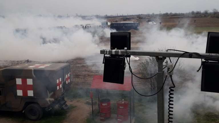 Νέα επεισόδια στον Εβρο- Χημικά ρίχνουν οι Τούρκοι προς την ελληνική πλευρά