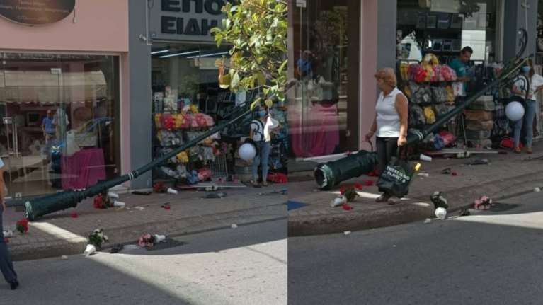 Πύργος: Ανήλικη πήρε το αυτοκίνητο των γονιών της, τραυμάτισε περαστικό, ξήλωσε κολόνες και έπεσε πάνω σε άλλα οχήματα