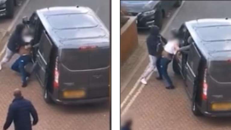 Απίστευτο βίντεο: Βίαιη απαγωγή άντρα μέρα μεσημέρι στο Λονδίνο