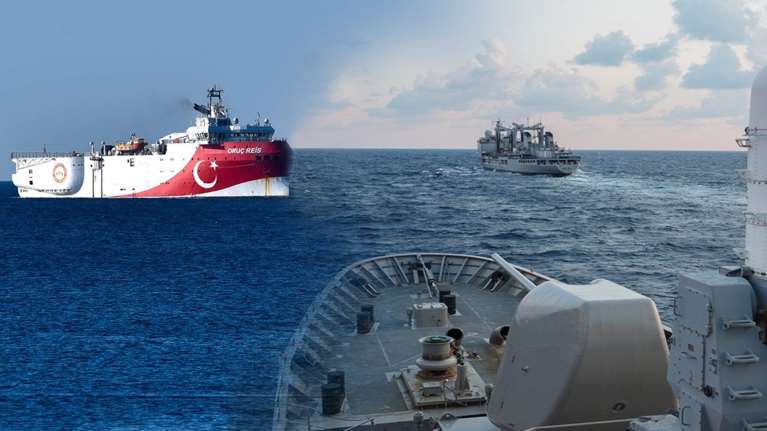 &quot;Πόλεμος νεύρων&quot; από τον Ερντογάν – Σε θέση μάχης το πολεμικό ναυτικό – Ο Μητσοτάκης ενημερώνει τους πολιτικούς αρχηγούς