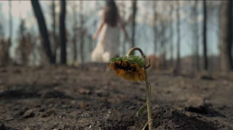 Αρχαία Ολυμπία: Η καταστροφική πυρκαγιά μέσα από τα μάτια παιδιού σε ένα συγκλονιστικό βίντεο