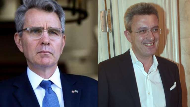 Το αιχμηρό σχόλιο Χατζηνικολάου για τον Πάιατ και την ΑΟΖ- Η απάντηση του Αμερικανού Πρέσβη