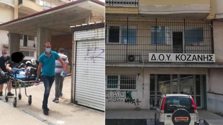 Επίθεση με τσεκούρι στην εφορία Κοζάνης: Εξαιρετικά κρίσιμη η κατάσταση του 56χρονου - Εξιτήριο για τη μία τραυματία