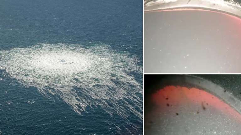 Nord Stream: Οι πρώτες φωτογραφίες από τον κατεστραμμένο αγωγό φυσικού αερίου - Λείπουν... 50 μέτρα